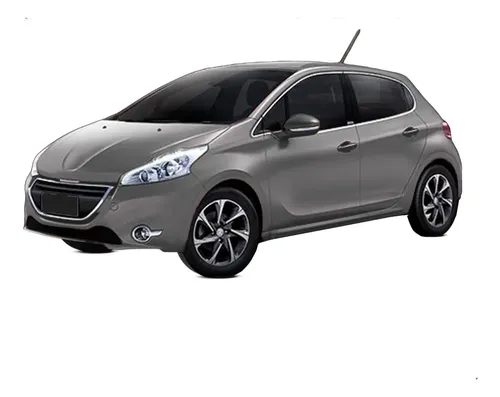 Paragolpe Delantero Para Peugeot 208 2013 2014 2015 Negro - foto 3