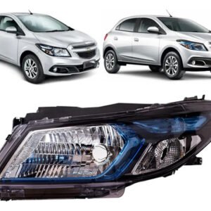 Optica Chevrolet Onix Prisma Ltz 2013 2014 2015 Moldura Azul
