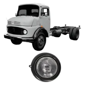 Optica Camion Mercedes Benz 1112 / 1114 / 1517 Con Aro Negro