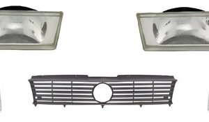 Optica Giro Y Parrilla Gol Senda Saveiro G1 1990 91 92 93 94 Ambos Lados