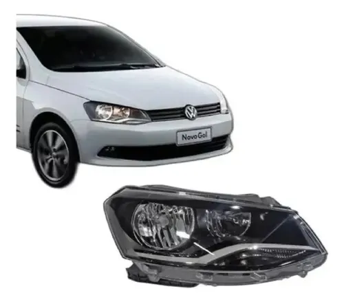 Optica Volkswagen Gol G6 Trend / Voyage 2013 A 2015 Con Luz Auxiliar Biparabola - foto 2