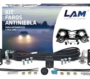 Kit Faro Auxiliar Fiat Siena 04/11 Fase Ii