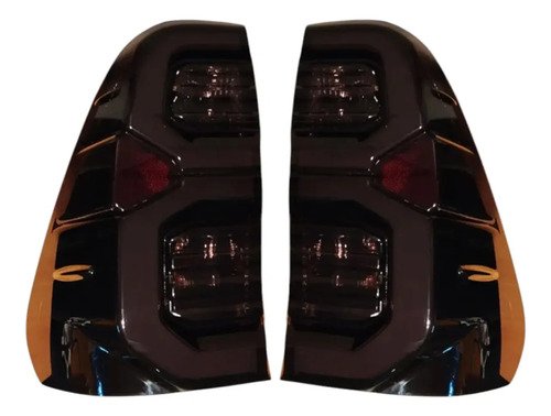 Faro Trasero Toyota Hilux Led Fume 2021 2022 2023 2024 2025 Izquierdo/conductor Fumê - foto 3