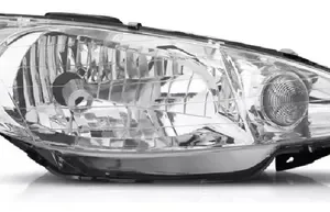 Optica Delantera Calidad Original Peugeot 206 Simple H4