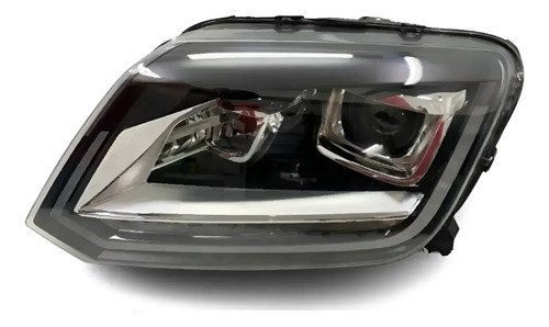 Optica Vw Amarok 2017 A 2023 C/led Y Lupa / Alta Calidad! Izquierdo/conductor