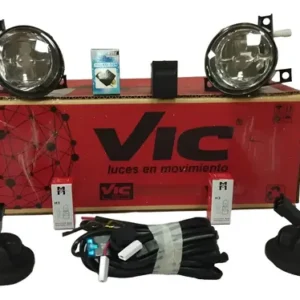 Kit Faro Auxiliar Gol 4 Power Fox 2006 2007 2008 2009 2010 Cristal