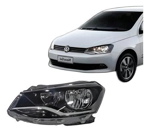 Optica Volkswagen Gol G6 Trend / Voyage 2013 A 2015 Con Luz Auxiliar Biparabola - foto 7