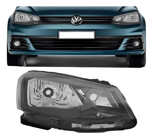 Optica Volkswagen Gol Trend Msi 2016 2017 2018 Vira Negra