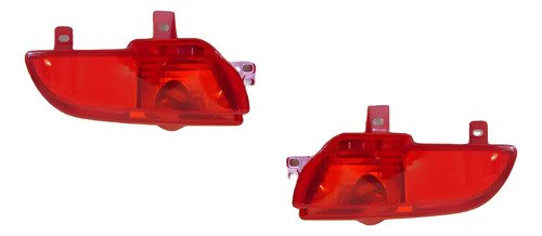 Juego Par Faro Trasero Paragolpe Peugeot 207 3/5 Ptas