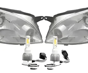 Juego Optica Chevrolet Classic 11 12 13 2014 2015 + Cree Led Ambos Lados