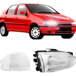 Kit Optica + Faro Guiñe Fiat Palio 1997 1998 1999 2000 H4