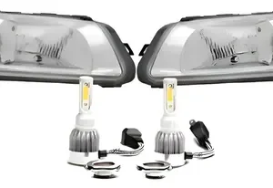 Optica Vw Gol G3 X2+ Lamparas H4 Led+ T10 Regalo Oferta! Ambos Lados