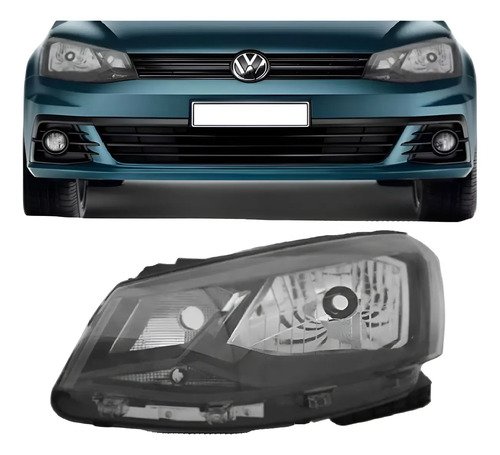 Optica Volkswagen Gol Trend Msi 2016 2017 2018 Vira Negra - foto 4