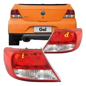 Juego Par Faro Trasero Volkswagen Gol Trend 2008 / 2012