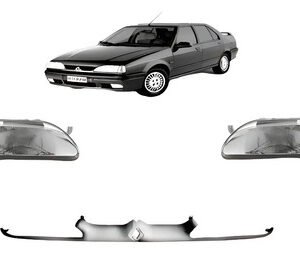 Optica Renault 19 + Giro + Parrilla Grilla Oferta Por Todo Izquierdo Garantia Por Errores De Fabricacion, No Por Mala Colocacion.