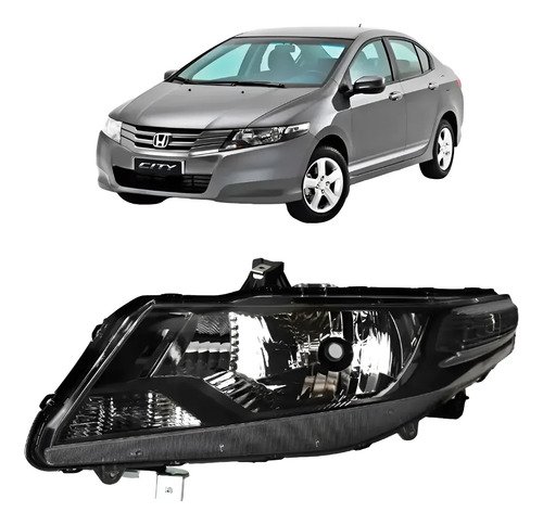 Optica Para Honda City 2009 2010 2011 2012 2014 2015 Exl At Izquierdo/conductor