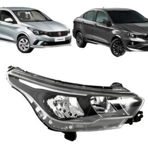 Optica Fiat Argo Cronos 1.3 2018 2019 2020 Sin Led Importada Derecho/pasajero