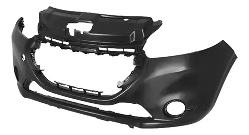 Paragolpe Delantero Para Peugeot 208 2013 2014 2015 Negro - foto 2