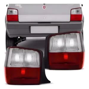 Juego Kit X2 Faro Trasero Fiat Uno Fire Simil Original