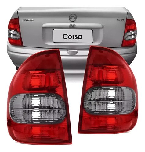Juego Faros Chevrolet Corsa Classic 4 Puertas Oferta Kit X2 Ambos Lados Estándar