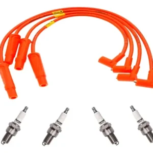 Kit Cables Comp+bujias Ferrazzi Hyundai Atos Acent Excel 1.5 Naranja