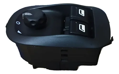 Tecla Levanta Vidrios Doble C/control De Espejo Peugeot 206