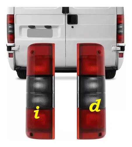 Faro Trasero Fiat Ducato 95/03 ( Acrílico ) - foto 2