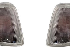Kit X2 Faro Delantero Giro Cristal Renault 19 Rn Rt Halógena