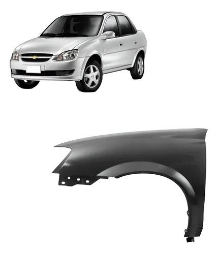 Guardabarro Delantero Chevrolet Classic 2010 2012 2015 2016 - foto 8