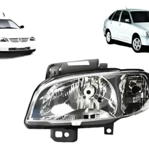 Optica Vw Classic Polo G3 2004 2005 2006 2007 2008 2009 2010 Izquierdo/conductor