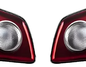 Juego Par Faro Trasero Volkswagen Suran Interior 2003/2009 Ambos Lados Rojo