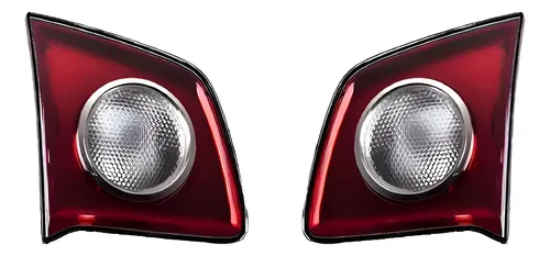 Juego Par Faro Trasero Volkswagen Suran Interior 2003/2009 Ambos Lados Rojo