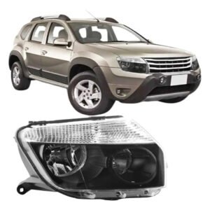 Optica Renault Duster F1-i 2011 2012 2013 2014 Fondo Negro Derecho/pasajero Delantero
