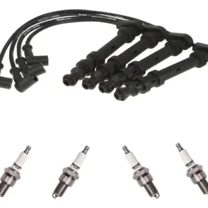Kit Cables Superior + Bujias Ferrazzi Palio Siena Marea 9705 Negro