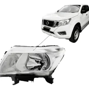 Optica Nissan P. Up Frontier Np300 2015 A 2022 Fondo Cromado Izquierdo/conductor