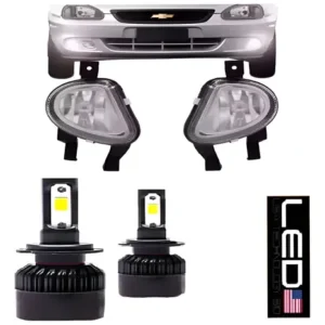 Juego Faro Auxiliar Corsa Classic 99/11 Con Creeled Ambos Lados
