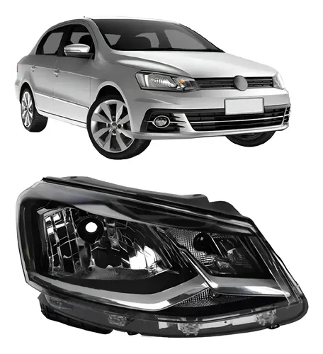 Óptica Volkswagen Gol Trend Msi G7 Vira Cromada 16 17 18 19 - foto 5