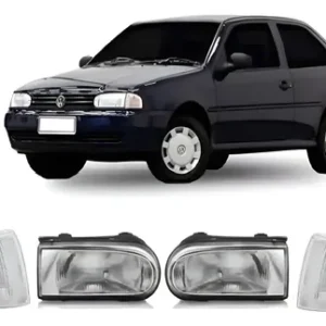 Opticas Giros Vw Gol Ab9 Saveiro G2 95 96 97 98 99 Kit Ambos Lados