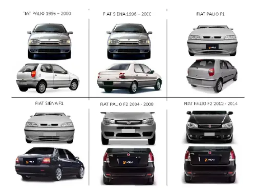 Optica Fiat Palio Weekend 97/01 Der - H4 Derecho - foto 6