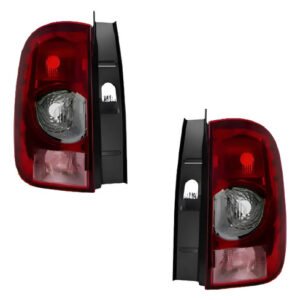 Juego Par Faro Trasero Renault Duster M0delo 2011 / 2015 Ambos Lados Rojo