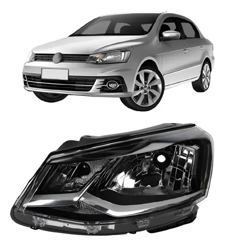 Óptica Volkswagen Gol Trend Msi G7 Vira Cromada 16 17 18 19