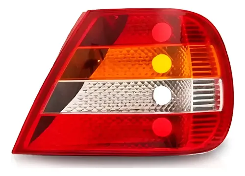 Faro Trasero Fiat Siena 2001 A 2005 Fase 1 Base Roja Derecho/pasajero
