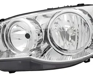 Optica Fiat Palio 04/17 Fase Ii Fondo Cromado Aro Crom Izq Izquierdo