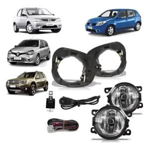 Kit Faro Auxiliar Renault Clio Mio / Duster Completisimo!! Garantia Por Errores De Fabricacion, No Por Mala Colocacion.
