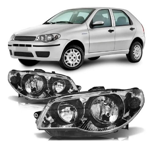 Optica Fiat Palio / Siena Fire 2004/ Fase 2 Aro Negro - foto 2
