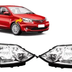 Juego De Opticas Delantera Toyota Etios 2014 2015 2017 Ambos Lados